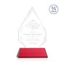 Hawthorne Red on Newhaven Peaks Crystal Award
