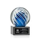 Genista Black on Hancock Base Globe Glass Award