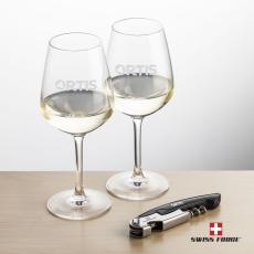 Swiss Force Opener & Mandelay Wine - Corporate Gifts
