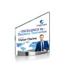Biagio Full Color Peaks Crystal Award