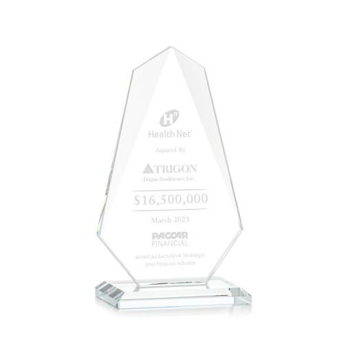 Awards and Trophies - Crystal Awards - Jemma Clear Unique Crystal Award