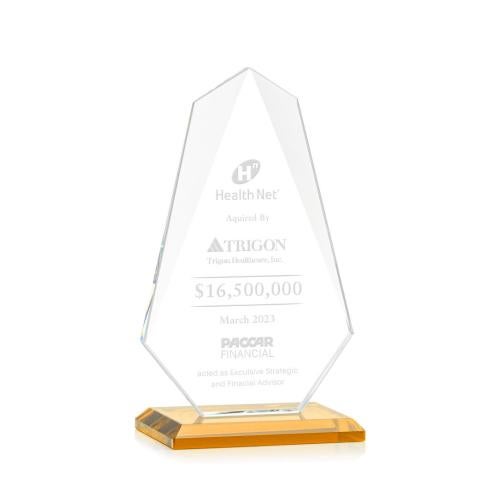 Awards and Trophies - Crystal Awards - Jemma Amber Unique Crystal Award