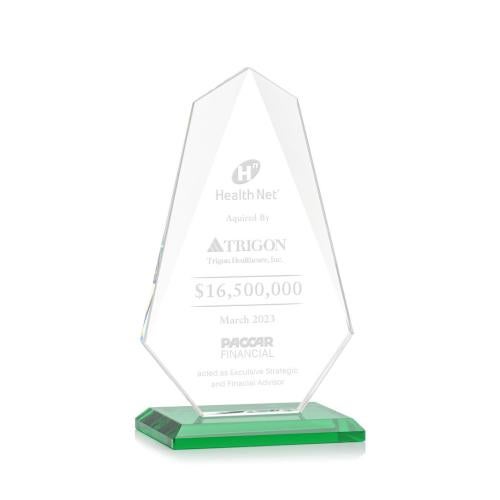 Awards and Trophies - Crystal Awards - Jemma Green Unique Crystal Award