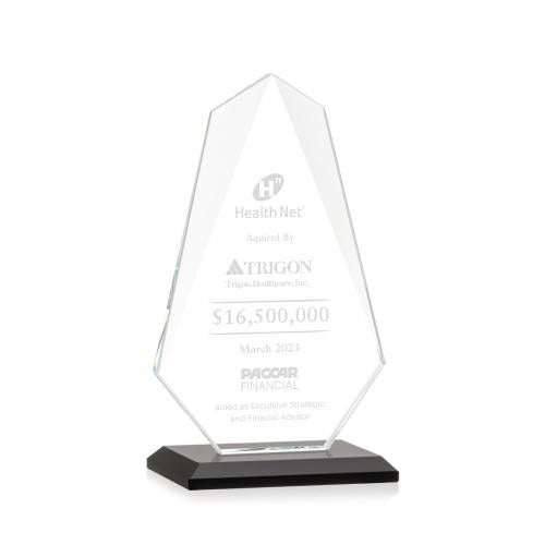 Awards and Trophies - Crystal Awards - Jemma Black Unique Crystal Award
