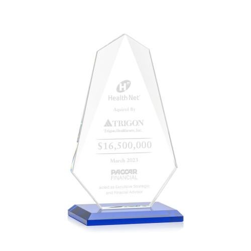 Awards and Trophies - Crystal Awards - Jemma Blue Unique Crystal Award