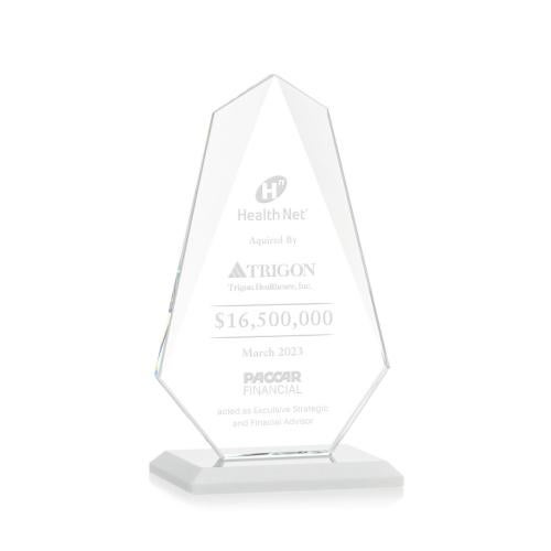 Awards and Trophies - Crystal Awards - Jemma White Unique Crystal Award