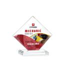 Griffith Full Color Clear Diamond Crystal Award