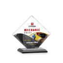 Griffith Full Color Black Diamond Crystal Award