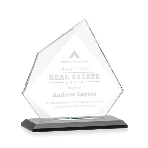 Awards and Trophies - Crystal Awards - Lexus Black Peaks Crystal Award
