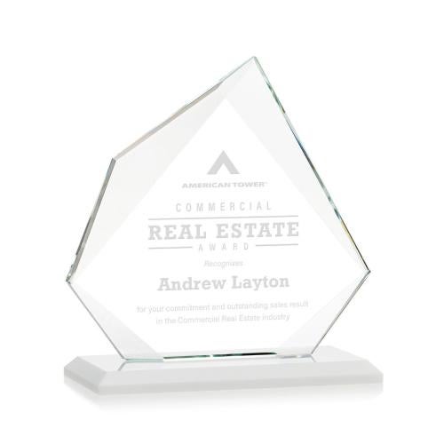 Awards and Trophies - Crystal Awards - Lexus White Peaks Crystal Award