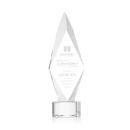 Manilow Clear on Paragon Base Diamond Crystal Award