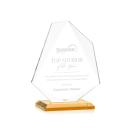 Picton Amber Unique Crystal Award