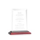Sullivan Rosewood Rectangle Crystal Award