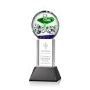 Aquarius Black on Stowe Base Towers Glass Award