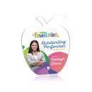 Polaris Apple Full Color Silver Acrylic Award