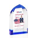 Strobel Full Color Peaks Crystal Award