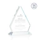 Fyreside Clear Diamond Crystal Award