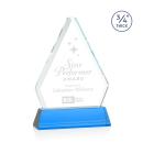 Fyreside Sky Blue on Newhaven Diamond Crystal Award