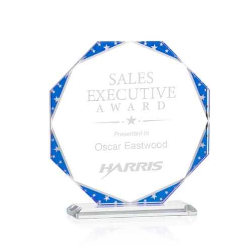 Awards and Trophies - Crystal Awards - Mystique Octagon