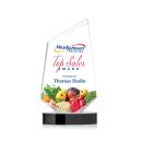 Portland Full Color Black Peaks Crystal Award