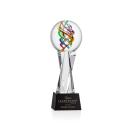 Galileo Black on Grafton Base Globe Glass Award