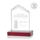 Everest Red Peaks Crystal Award