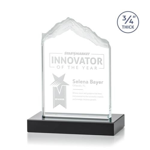 Awards and Trophies - Crystal Awards - Everest Black Peaks Crystal Award