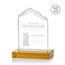 Everest Amber Peaks Crystal Award