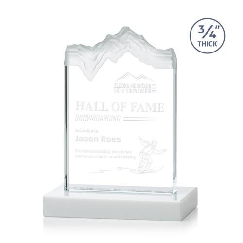 Awards and Trophies - Crystal Awards - Kilimanjaro White Peaks Crystal Award