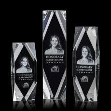 Delta Towers 3D Crystal Award - Awards and Trophies