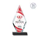 Richmond Full Color Black Diamond Crystal Award