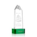Himalayas Tower Green on Base Peaks Crystal Award