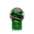Zodiac Green on Marvel Base Globe Glass Award