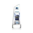 Belmont Tower Full Color Clear on Stanrich Peaks Crystal Award