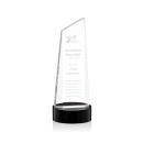 Belmont Tower Black on Stanrich Base Peaks Crystal Award