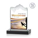 Kilimanjaro Full Color Black Peaks Crystal Award