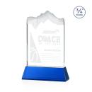 Kilimanjaro Blue on Newhaven Peaks Crystal Award