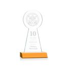 Laidlaw Tower Amber Towers Crystal Award