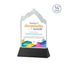 McKinley Full Color Black on Newhaven Peaks Crystal Award