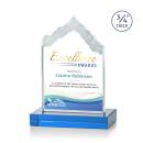 McKinley Full Color Sky Blue Peaks Crystal Award