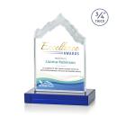 McKinley Full Color Blue Peaks Crystal Award