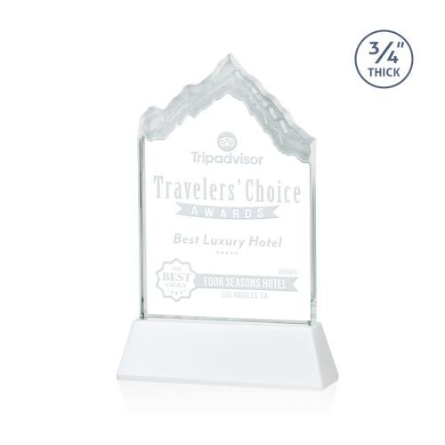 Awards and Trophies - Crystal Awards - McKinley White on Newhaven Peaks Crystal Award
