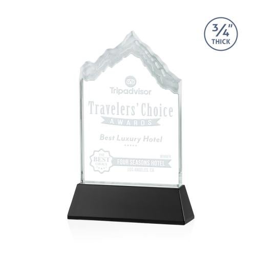Awards and Trophies - Crystal Awards - McKinley Black on Newhaven Peaks Crystal Award