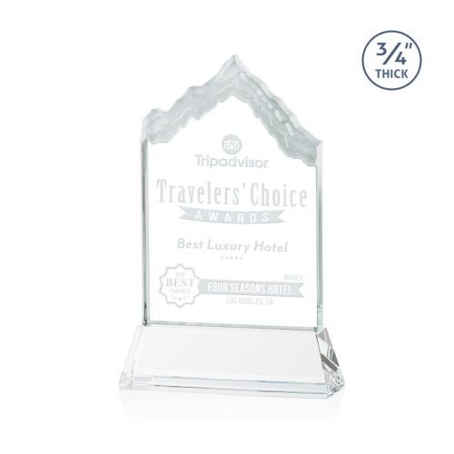 Awards and Trophies - Crystal Awards - McKinley Starfire on Newhaven Peaks Crystal Award