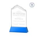 Everest Sky Blue on Newhaven Peaks Crystal Award