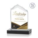 Everest Full Color Black Peaks Crystal Award
