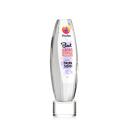 Hoover Full Color Clear on Marvel Base Towers Crystal Award