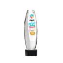 Hoover Full Color Black on Paragon Base Towers Crystal Award