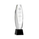 Hoover Black on Robson Base Towers Crystal Award