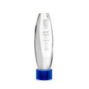 Hoover Blue on Marvel Base Towers Crystal Award